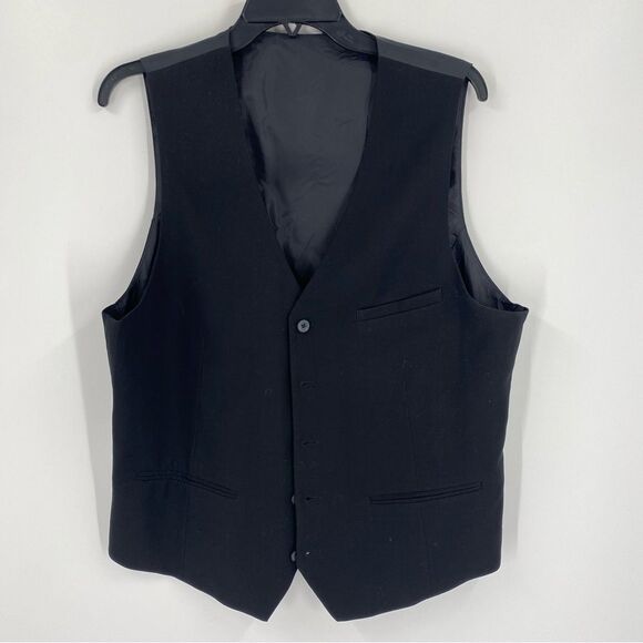 H&M Men’s Classic Black Men's Vest size 44R - Picture 1 of 4